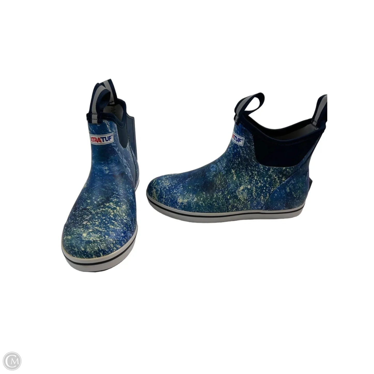 Boots Rain By Clothes Mentor In Blue, Size: 7