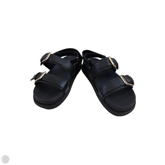 Sandals Heels Platform By Madden Girl In Black, Size: 7.5