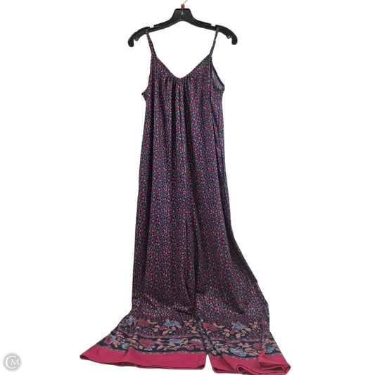 Jumpsuit By Clothes Mentor In Floral Print, Size: M