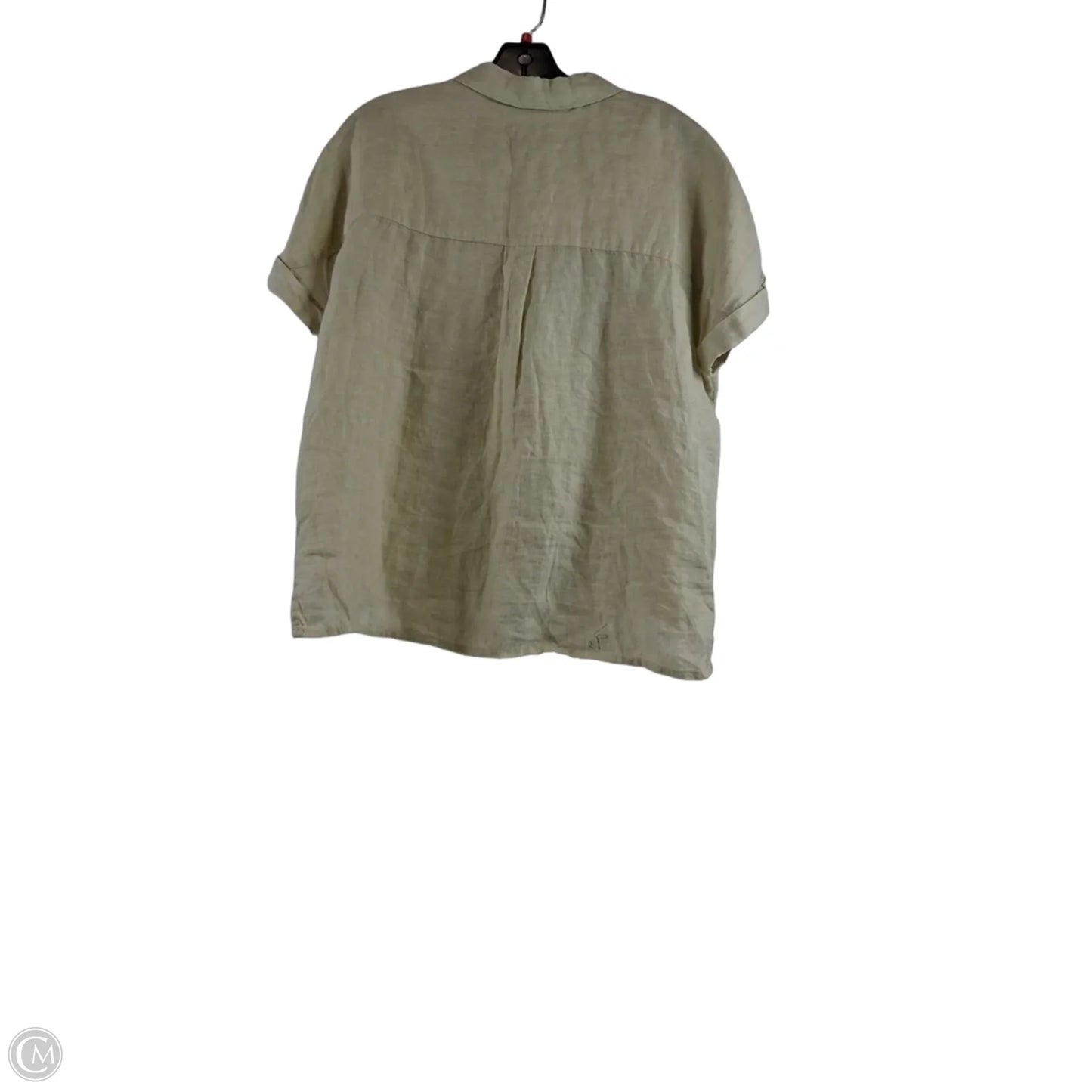 Top Short Sleeve By Rachel Zoe In Yellow, Size: M