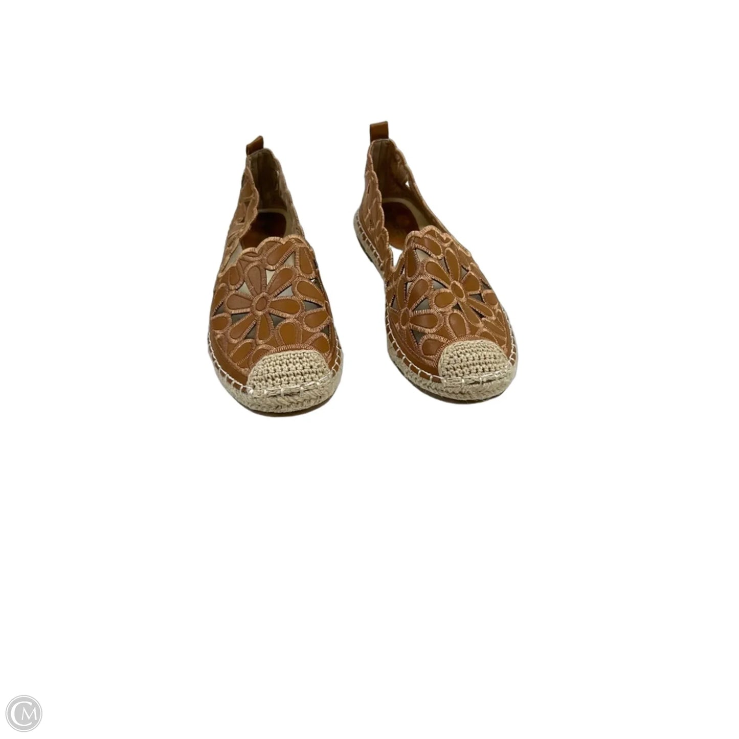 Shoes Flats By Clothes Mentor In Brown, Size: 8.5