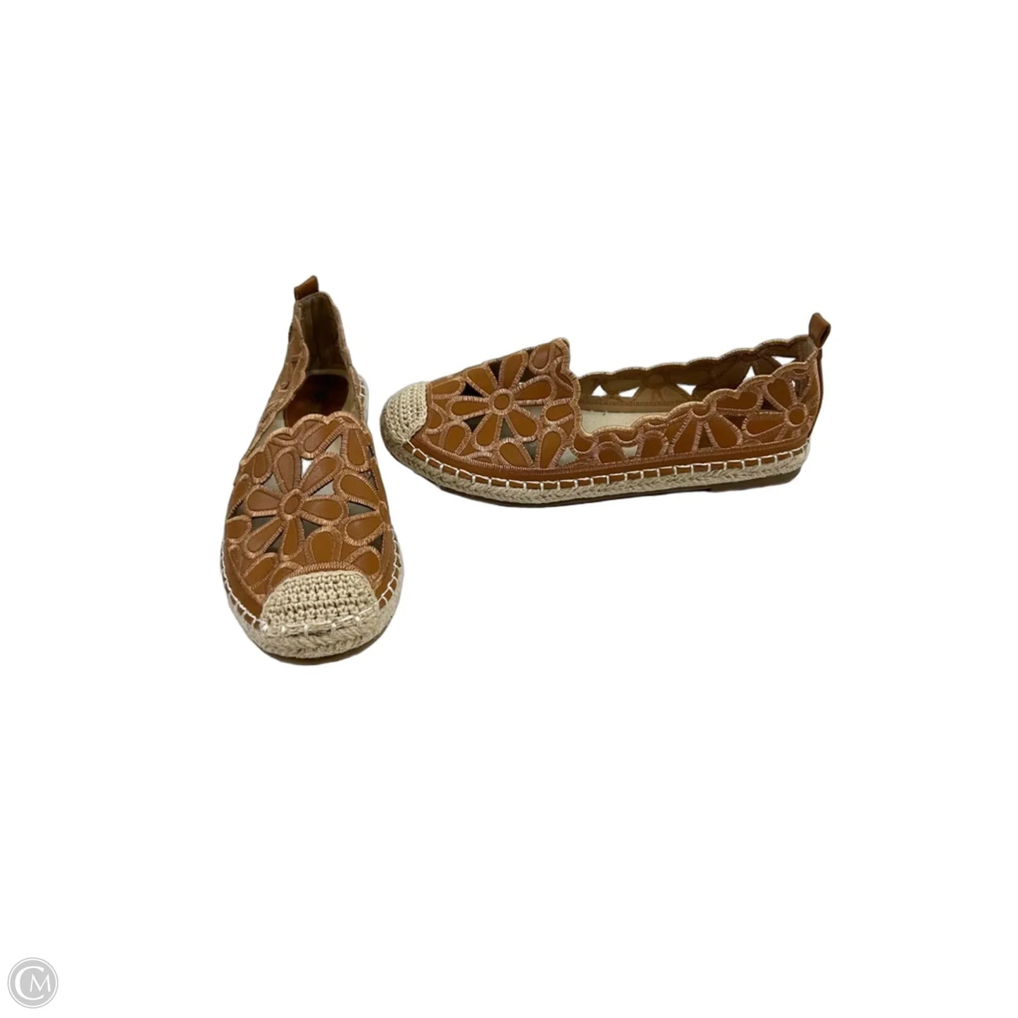 Shoes Flats By Clothes Mentor In Brown, Size: 8.5