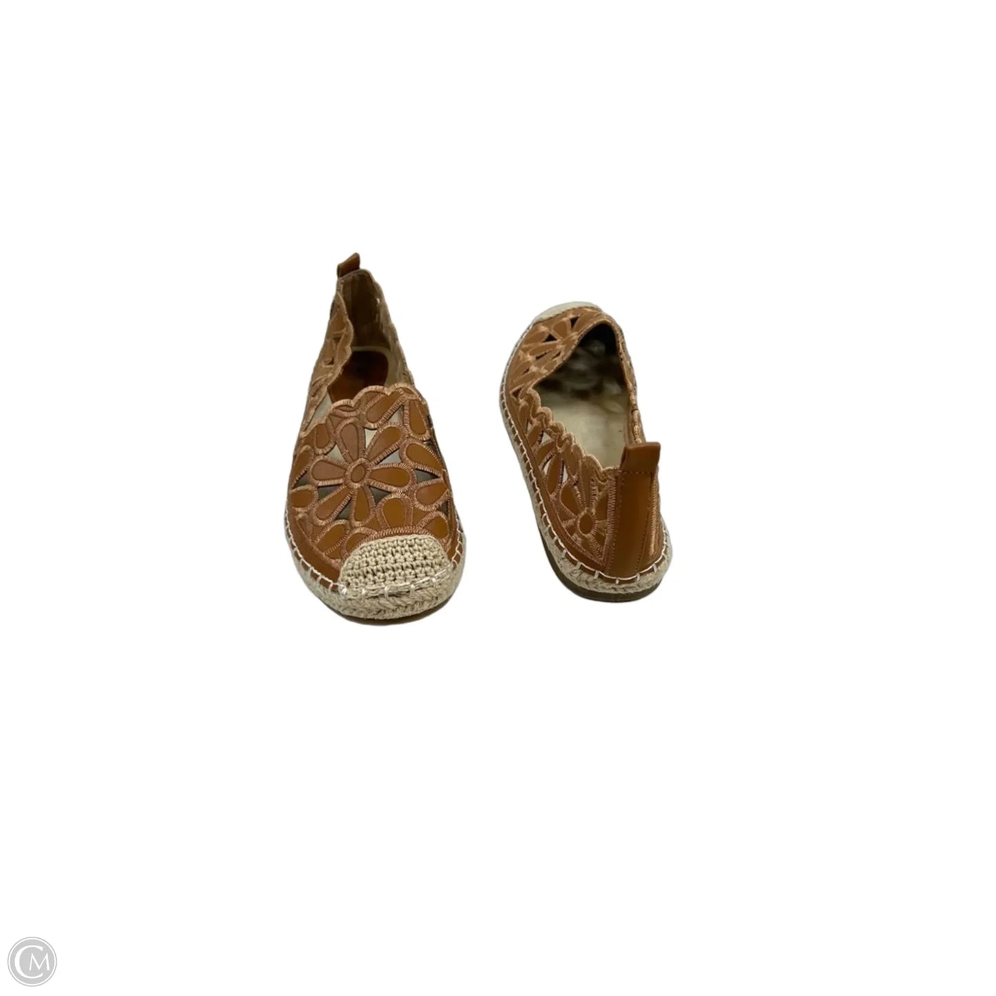 Shoes Flats By Clothes Mentor In Brown, Size: 8.5