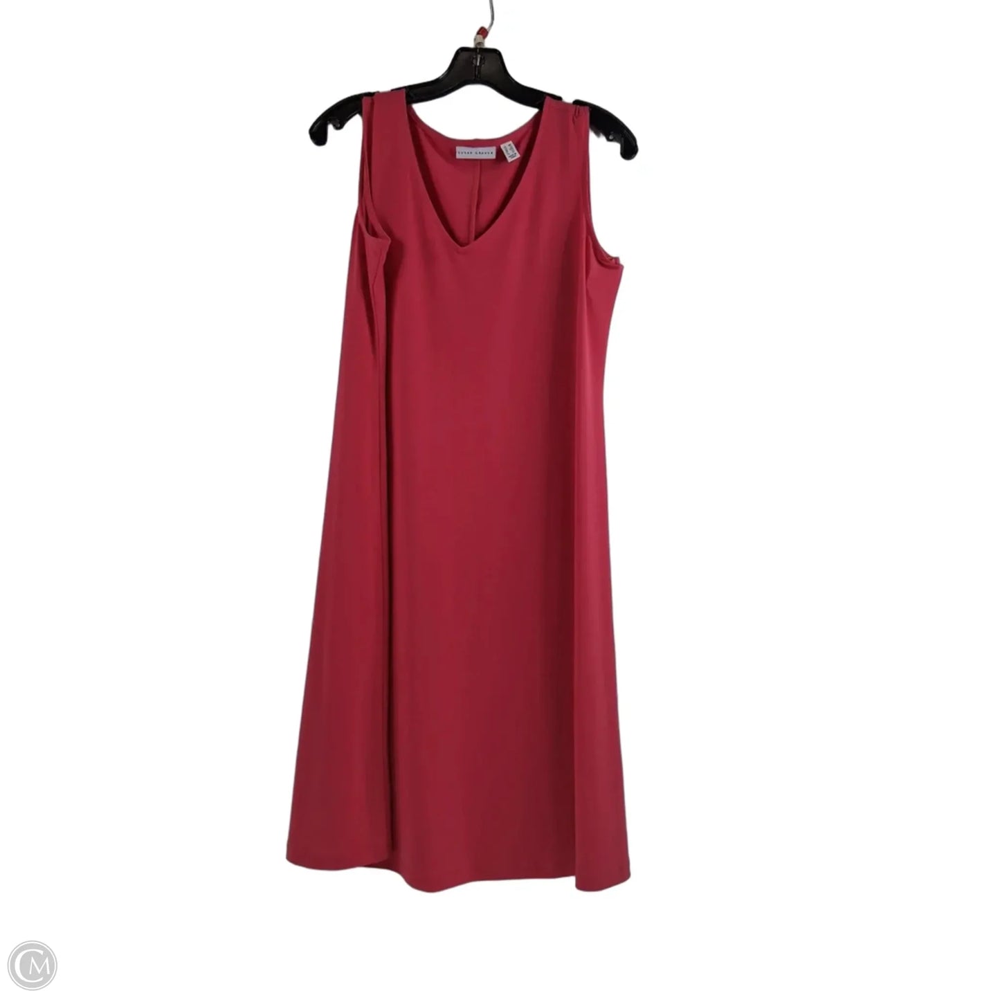Dress Casual Midi By Susan Graver In Pink, Size: Mp