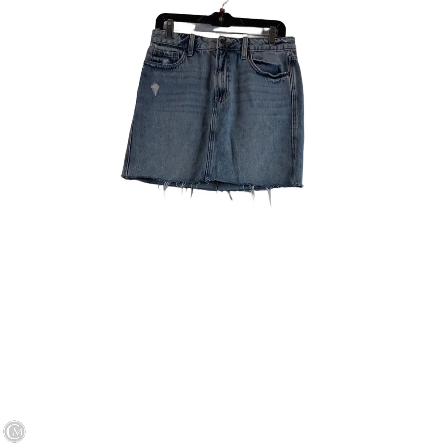 Skirt Mini & Short By Hidden In Blue Denim, Size: 8