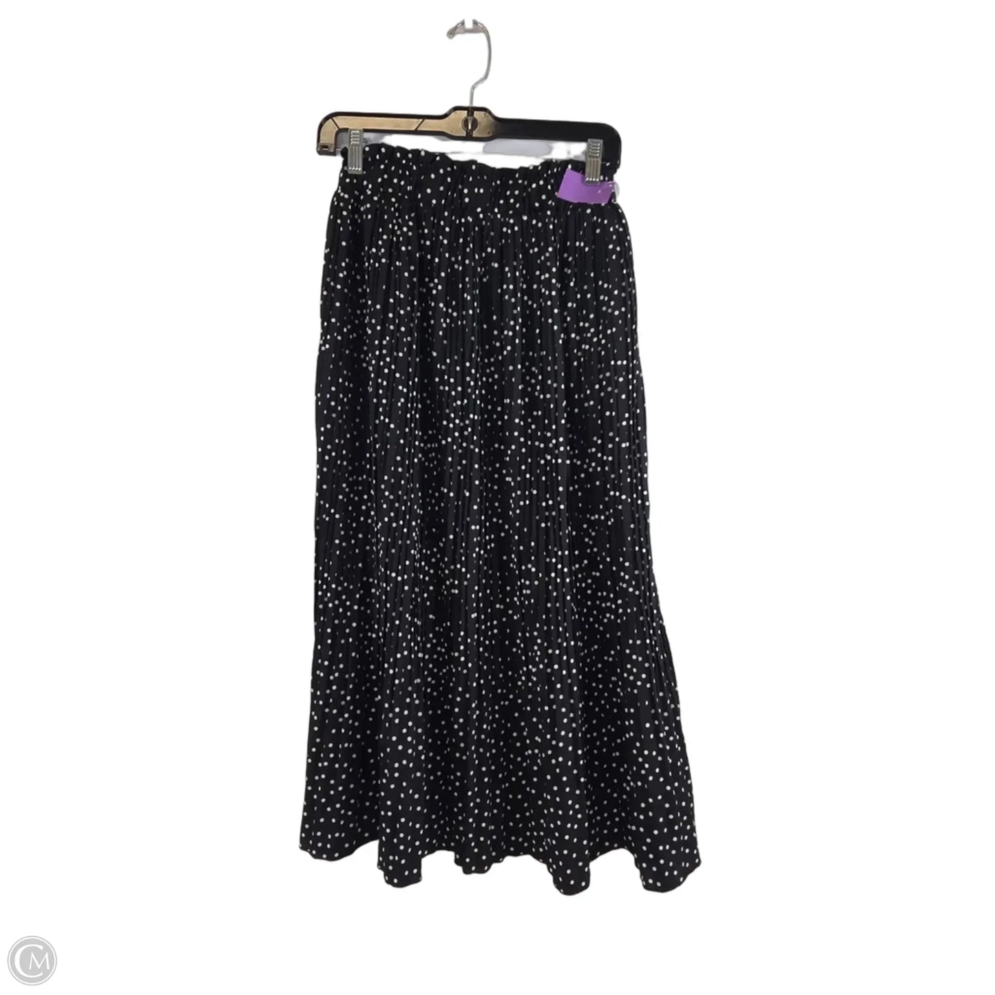 Skirt Maxi By Exlura In Black & White, Size: 4