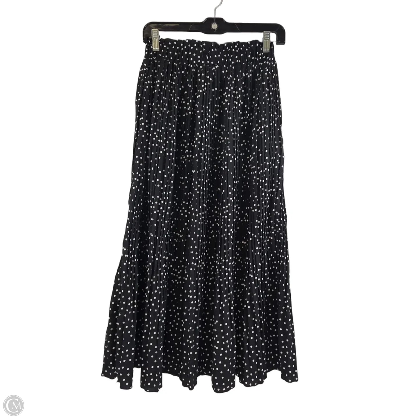 Skirt Maxi By Exlura In Black & White, Size: 4