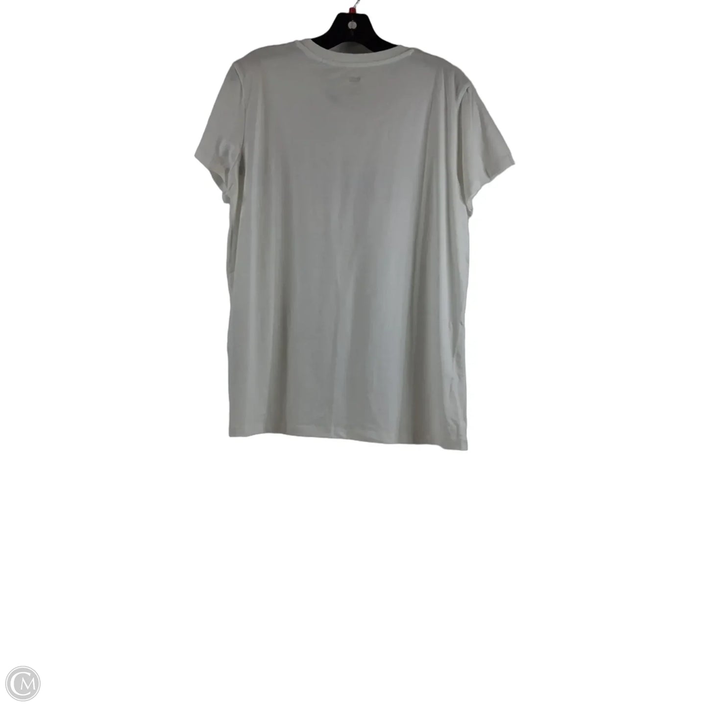 Top Short Sleeve By Levis In Blue & Red & White, Size: Xl