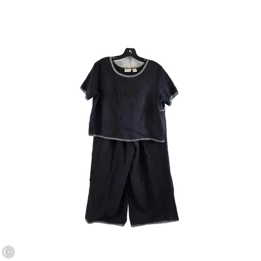 Pants Set 2pc By Rachel Zoe In Black & White, Size: 12