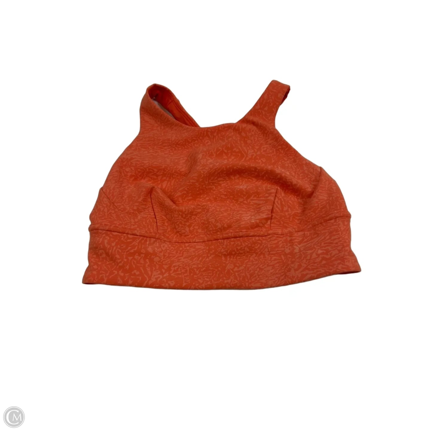Athletic Bra By Lululemon In Orange, Size: S