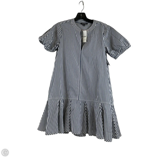 Dress Casual Short By J. Crew In Blue & White, Size: Xsp