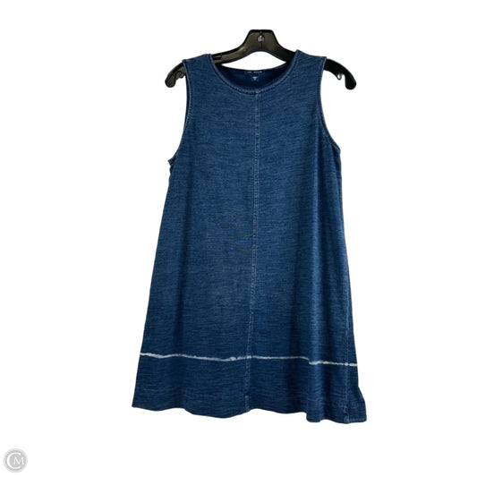 Top Sleeveless By Pure Jill In Blue Denim, Size: Xs
