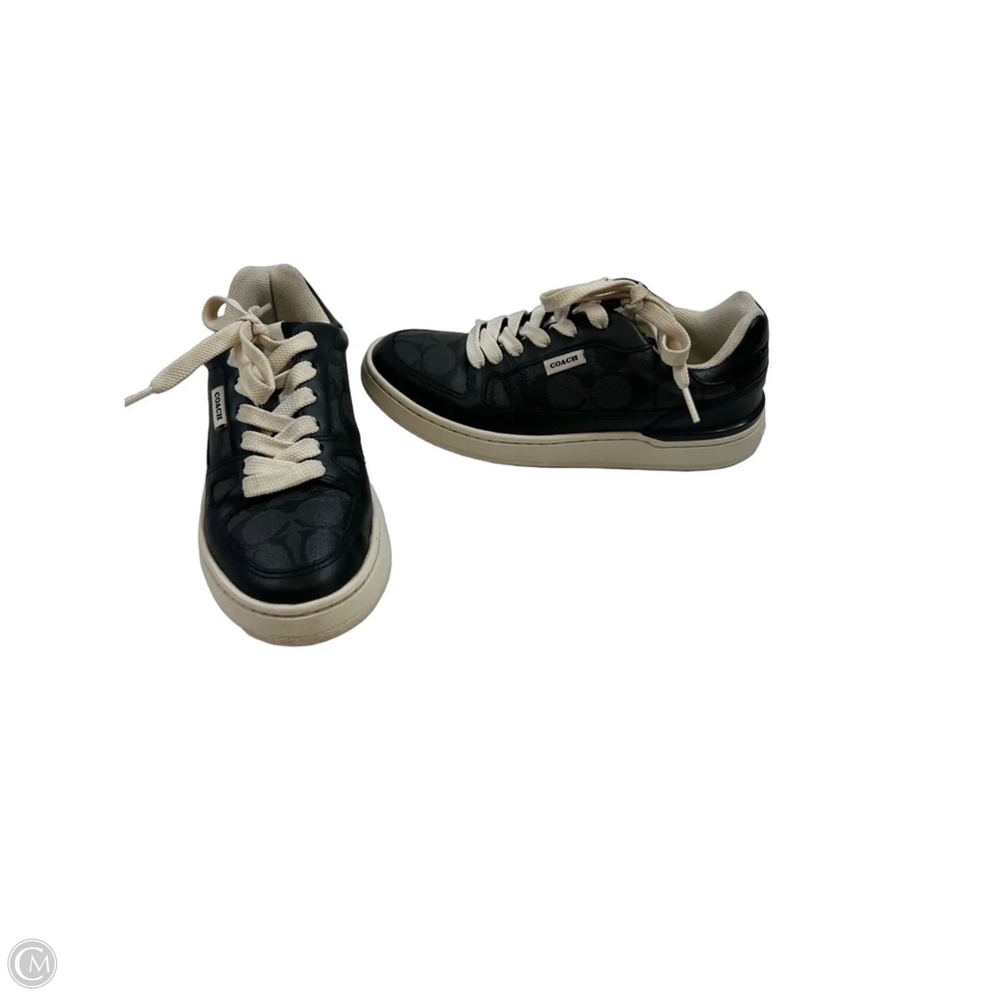 Shoes Designer By Coach In Black & Cream, Size: 6.5