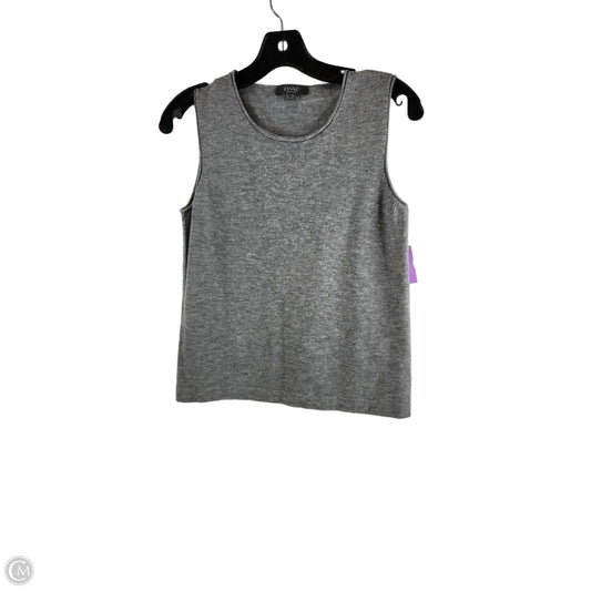 Top Sleeveless By Lysse In Grey, Size: Xs