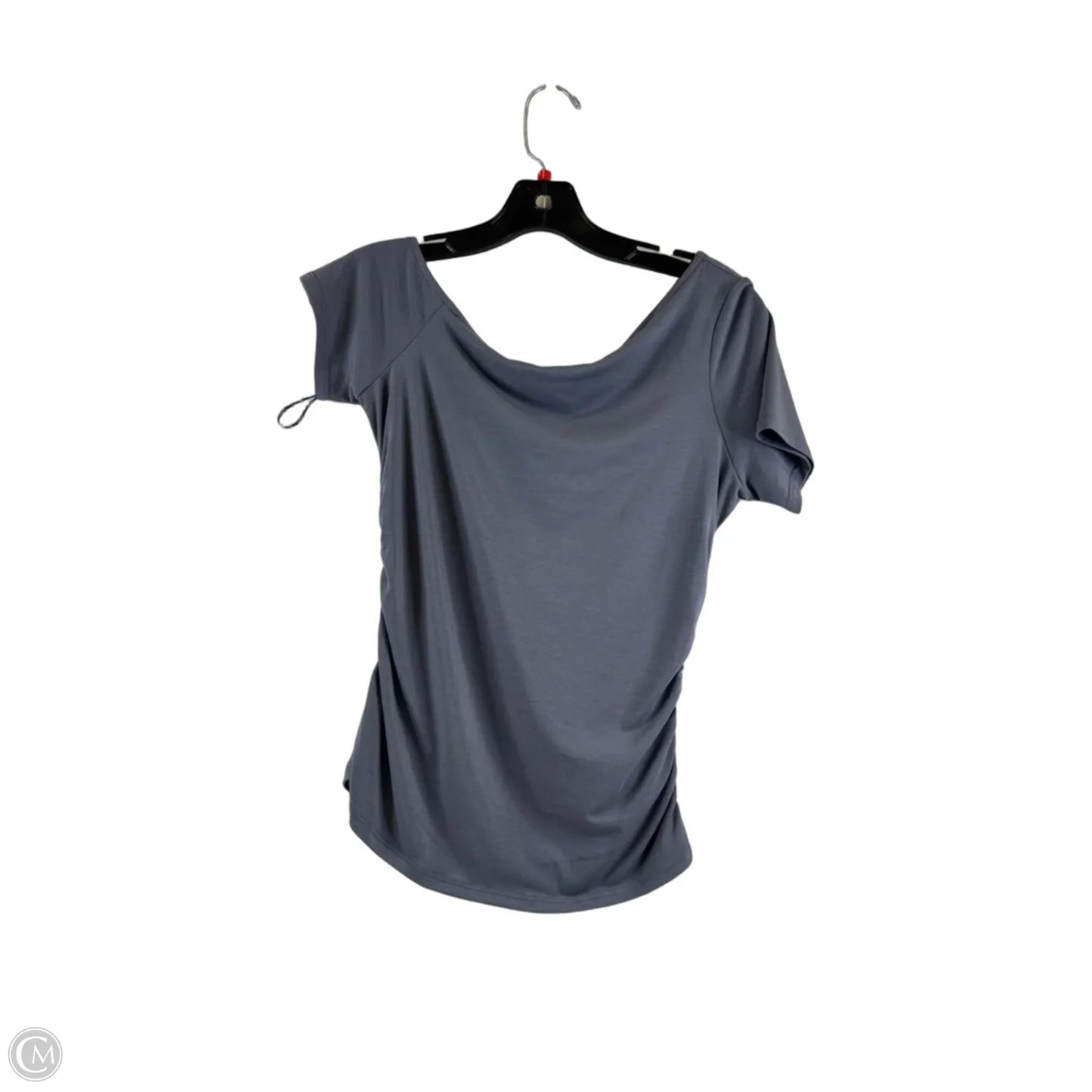 Athletic Top Short Sleeve By Athleta In Grey, Size: Sp