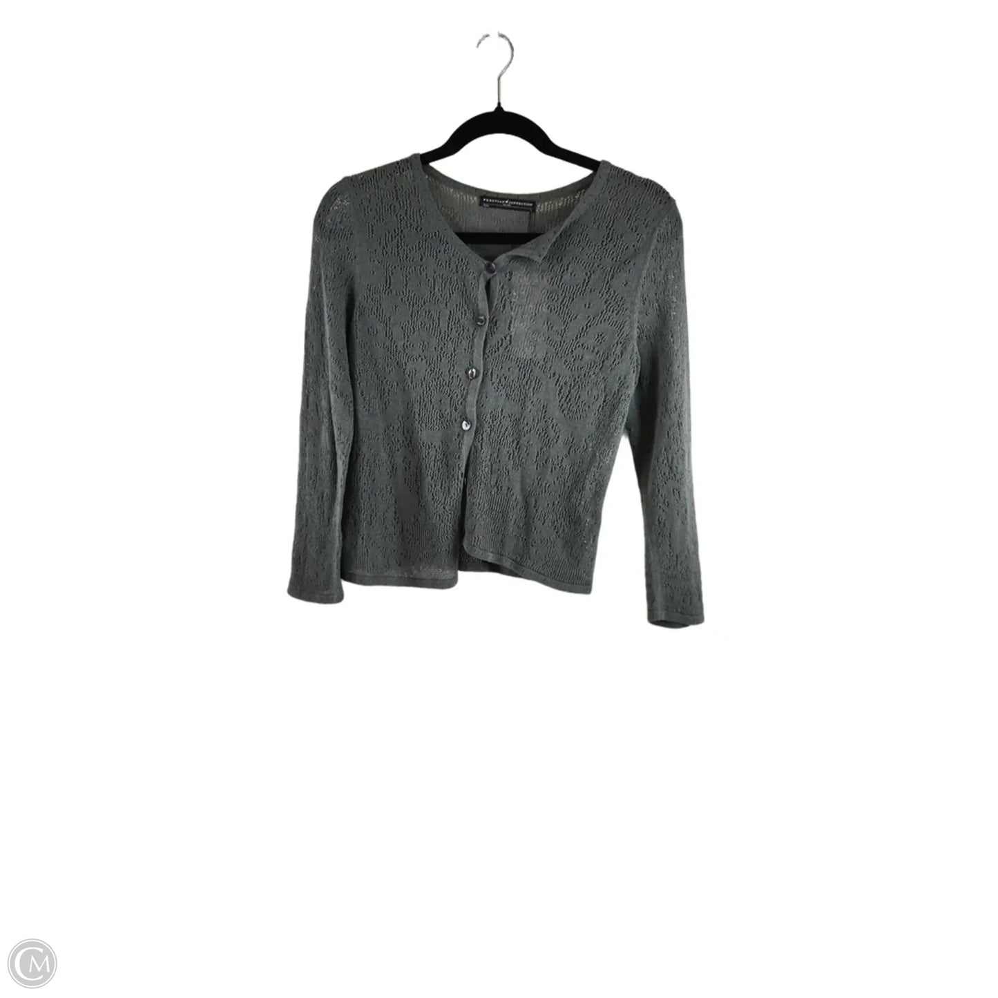 Cardigan By Peruvian Connection In Green, Size: S