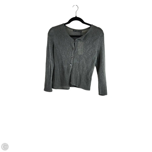 Cardigan By Peruvian Connection In Green, Size: S