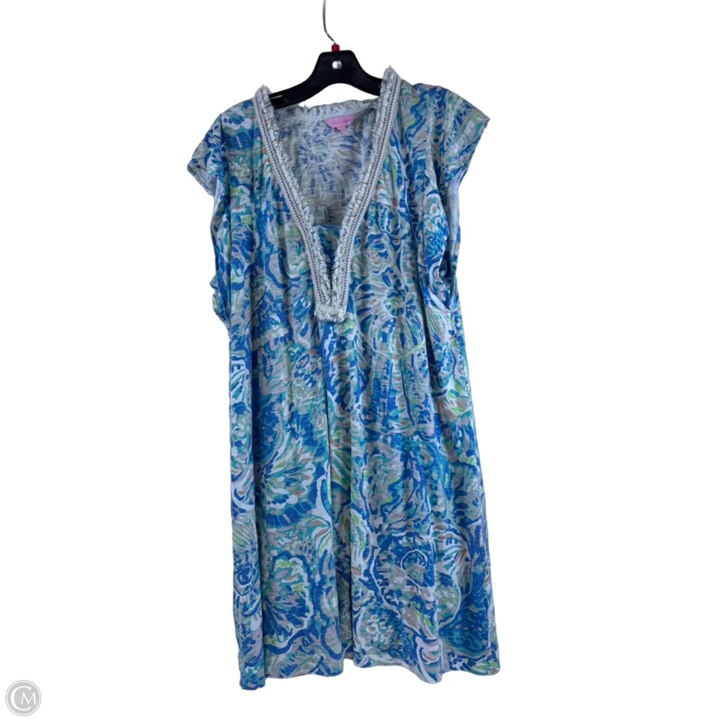 Dress Designer By Lilly Pulitzer In Blue, Size: L