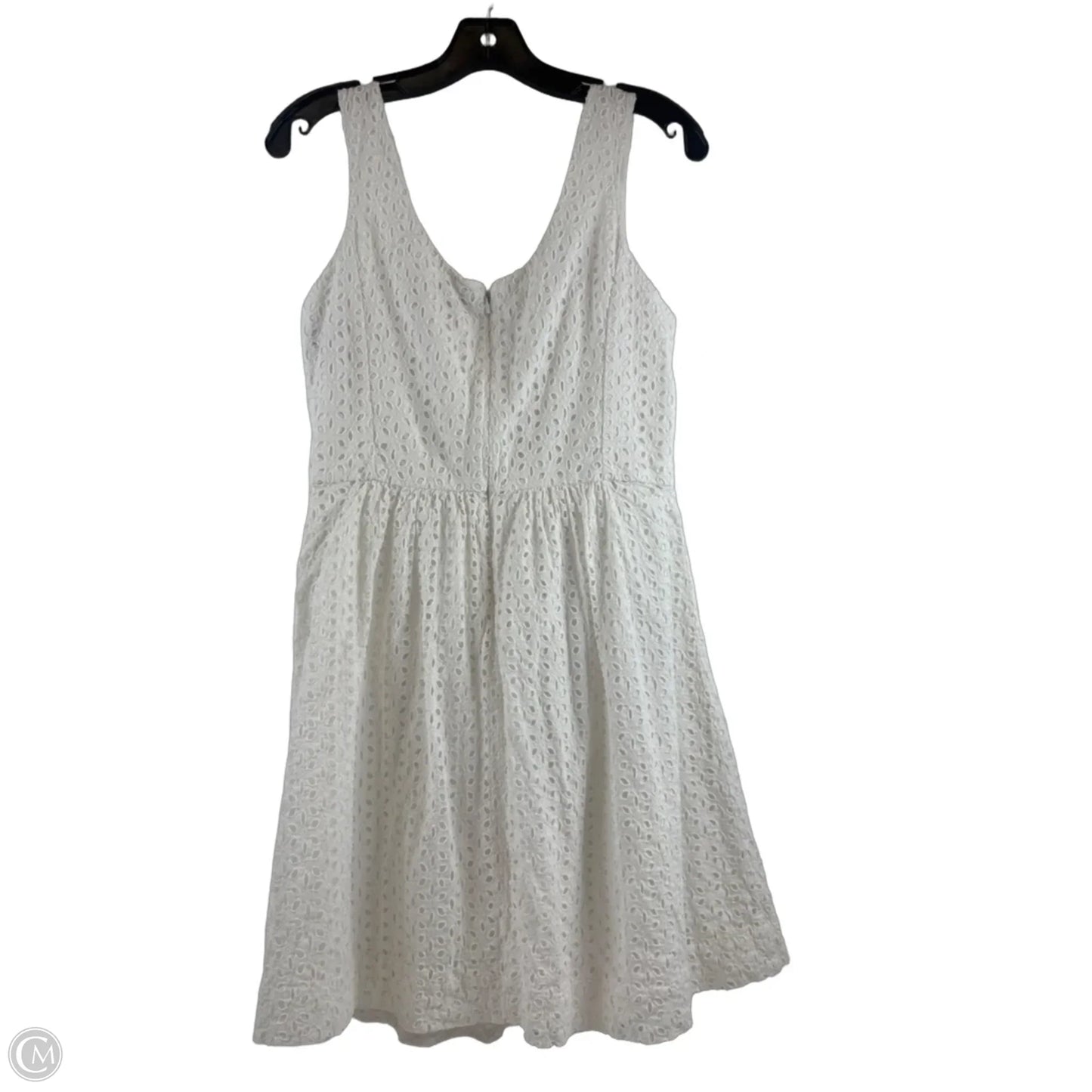 Dress Casual Midi By Vineyard Vines In White, Size: M