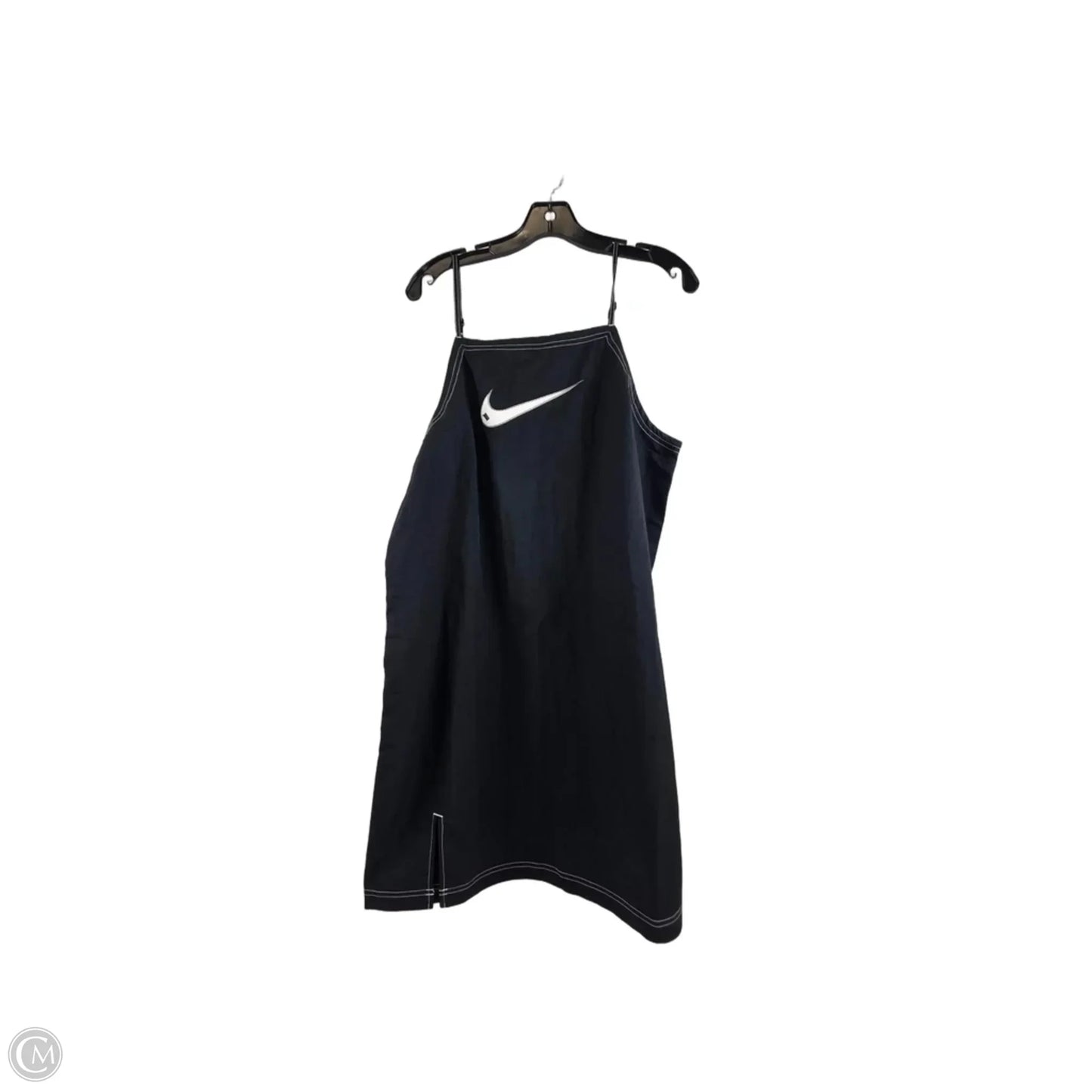 Athletic Dress By Nike Apparel In Black & White, Size: Xl