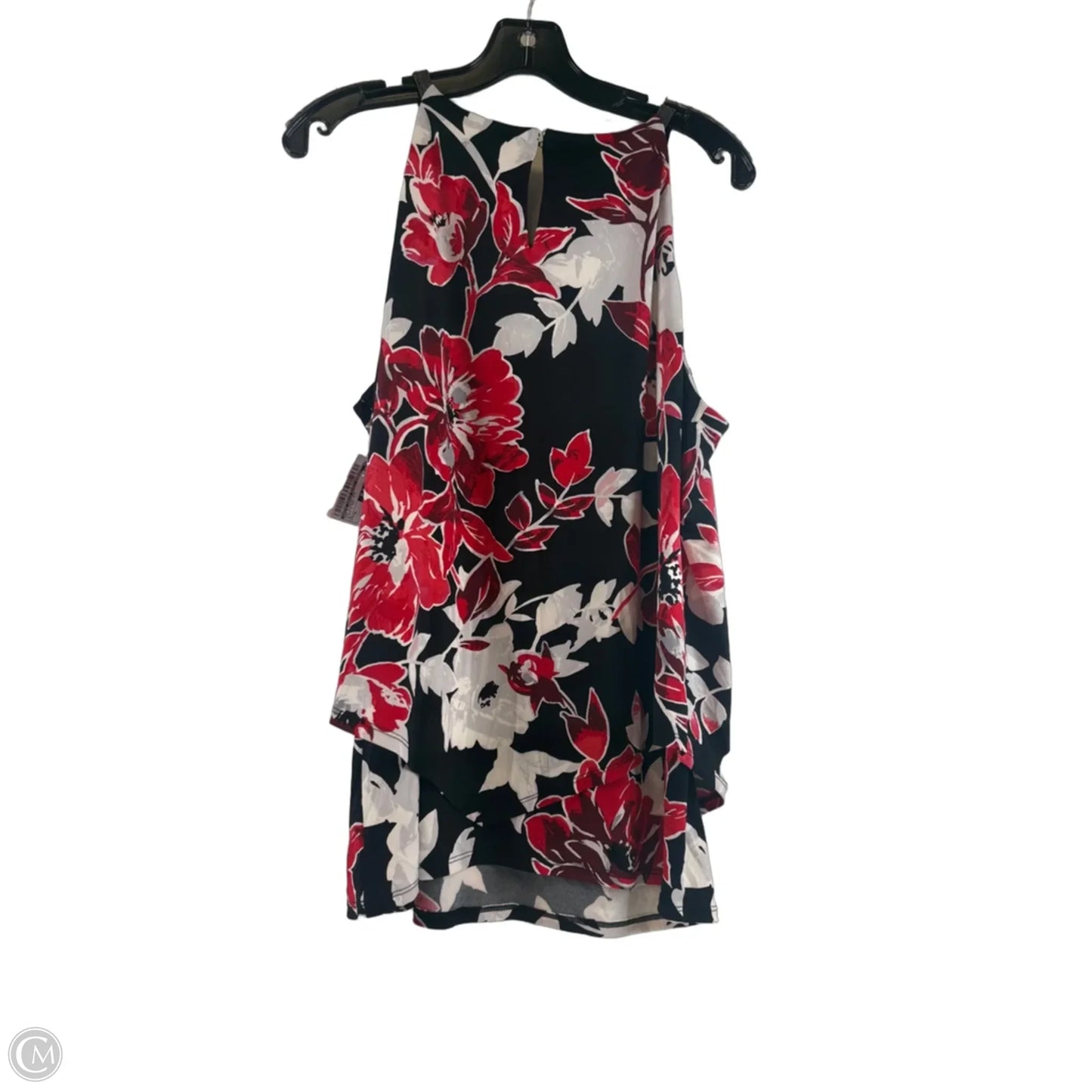 Top Sleeveless By White House Black Market In Black & Red, Size: Xl