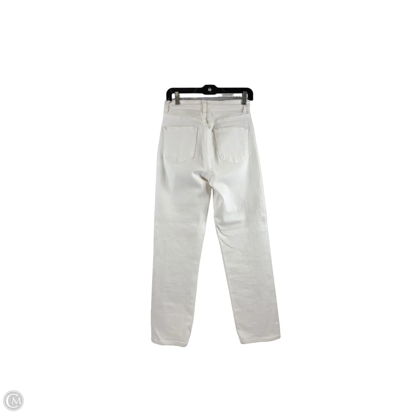 Jeans Straight By J Brand In White Denim, Size: 4