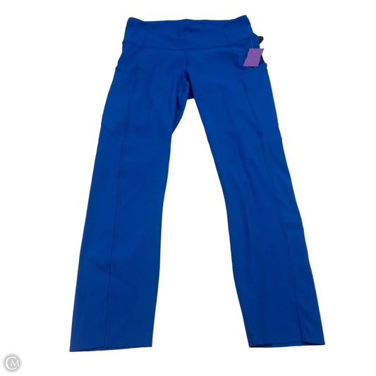 Athletic Leggings By Lululemon In Blue, Size: 6