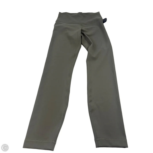 Athletic Leggings By Lululemon In Green, Size: 6
