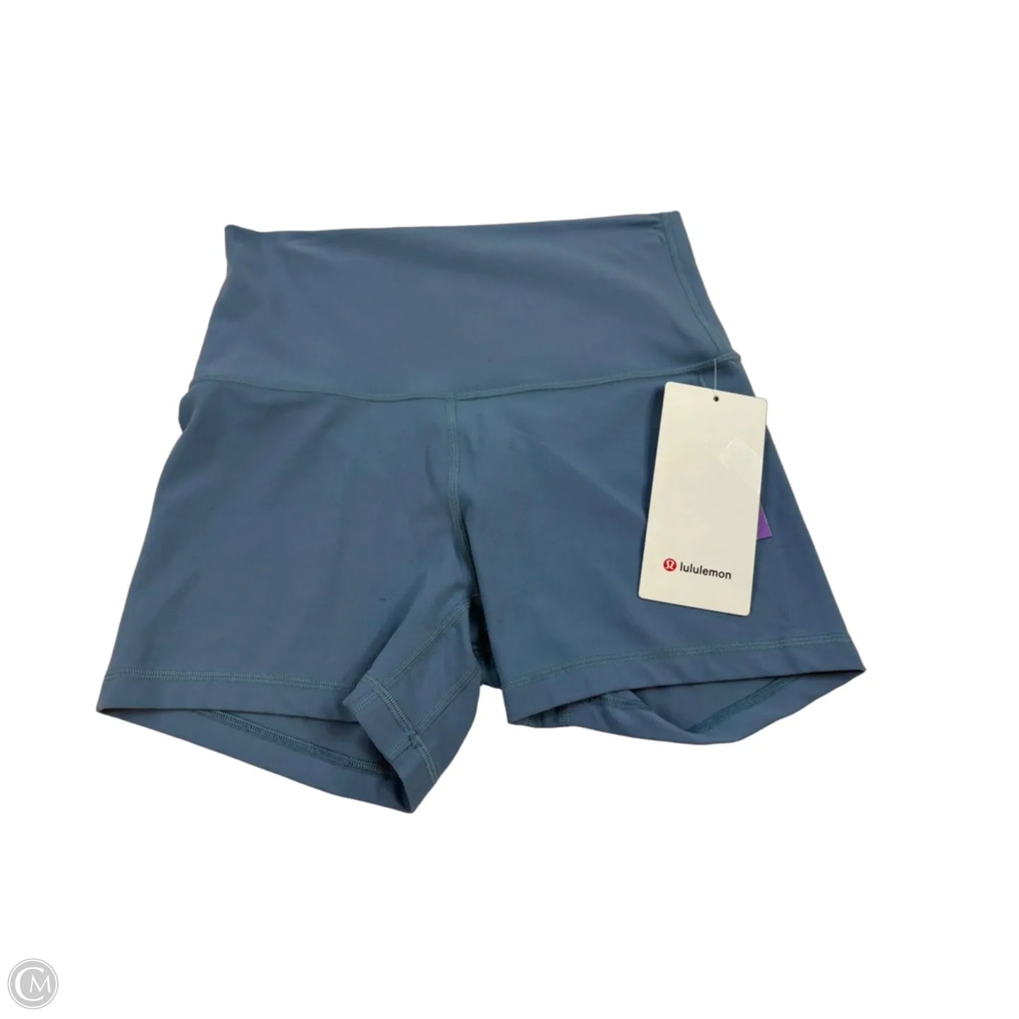 Athletic Shorts By Lululemon In Blue, Size: 6