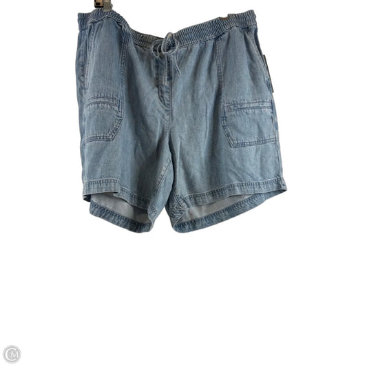 Shorts By Talbots In Blue Denim, Size: 20