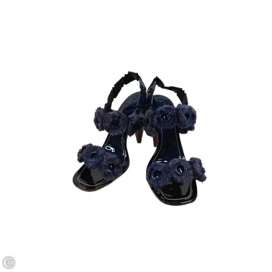 Sandals Designer By Tory Burch In Blue, Size: 9.5