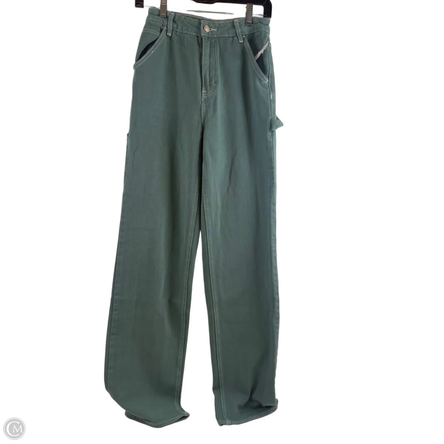 Jeans Straight By Pacsun In Green, Size: 0