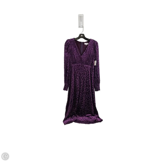Dress Casual Maxi By Calvin Klein In Purple, Size: S