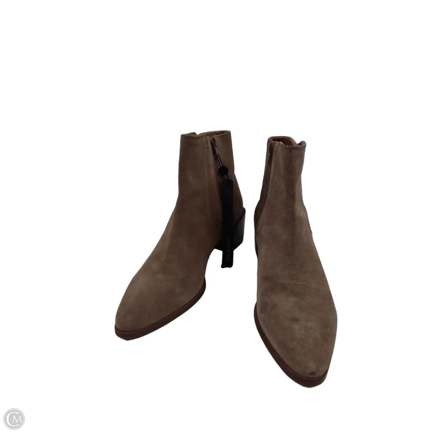 Boots Ankle Heels By Rag And Bone In Brown, Size: 9.5