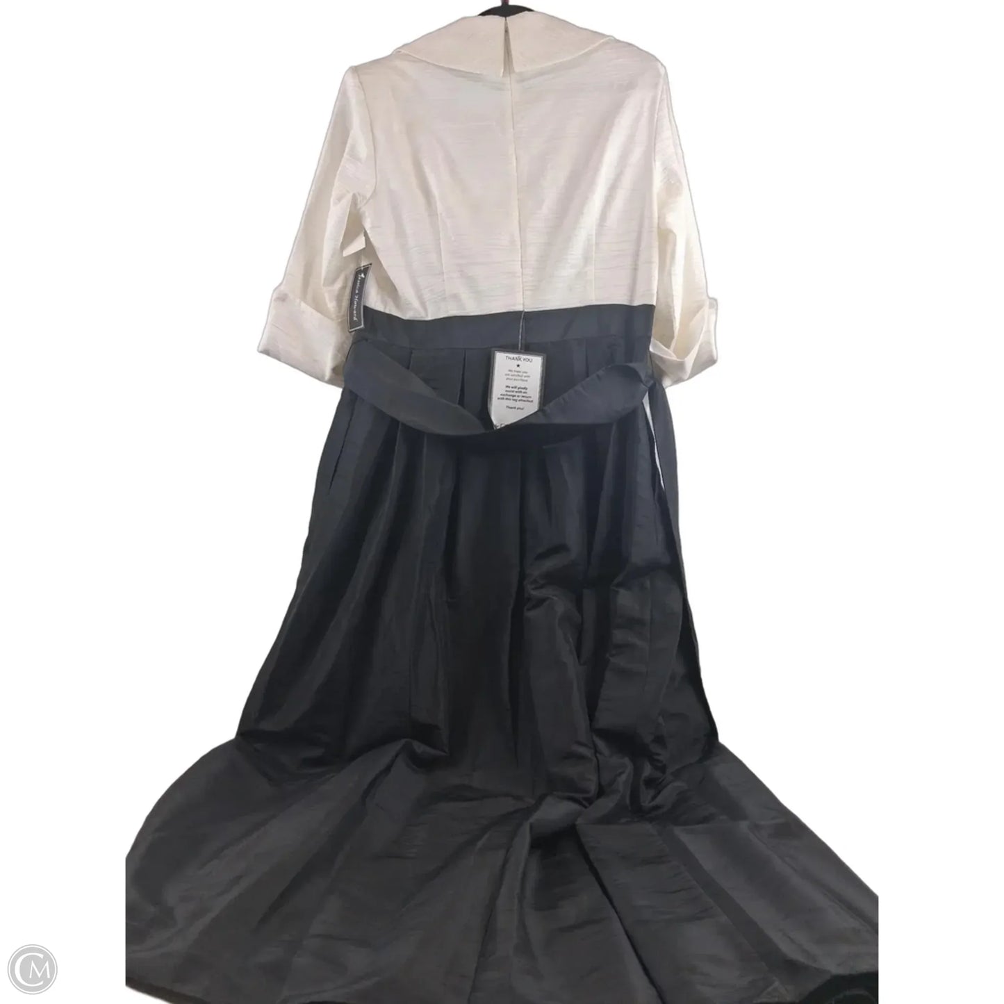 Dress Party Long By Jessica Howard In Black & White, Size: Xl