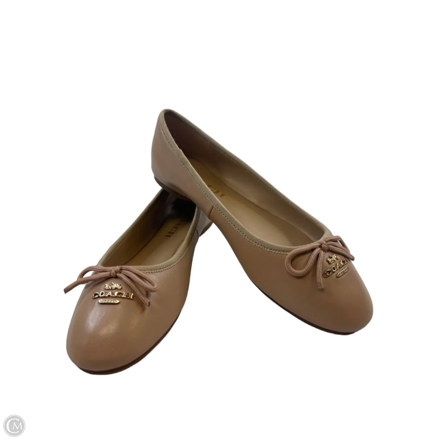 Shoes Designer By Coach In Tan, Size: 6