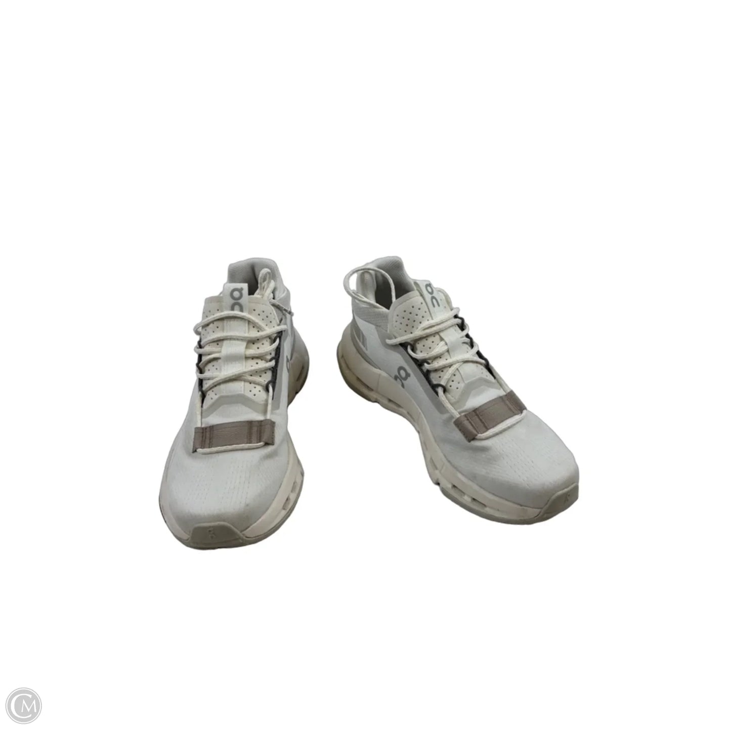 Shoes Athletic By On Cloud In Tan & White, Size: 6.5
