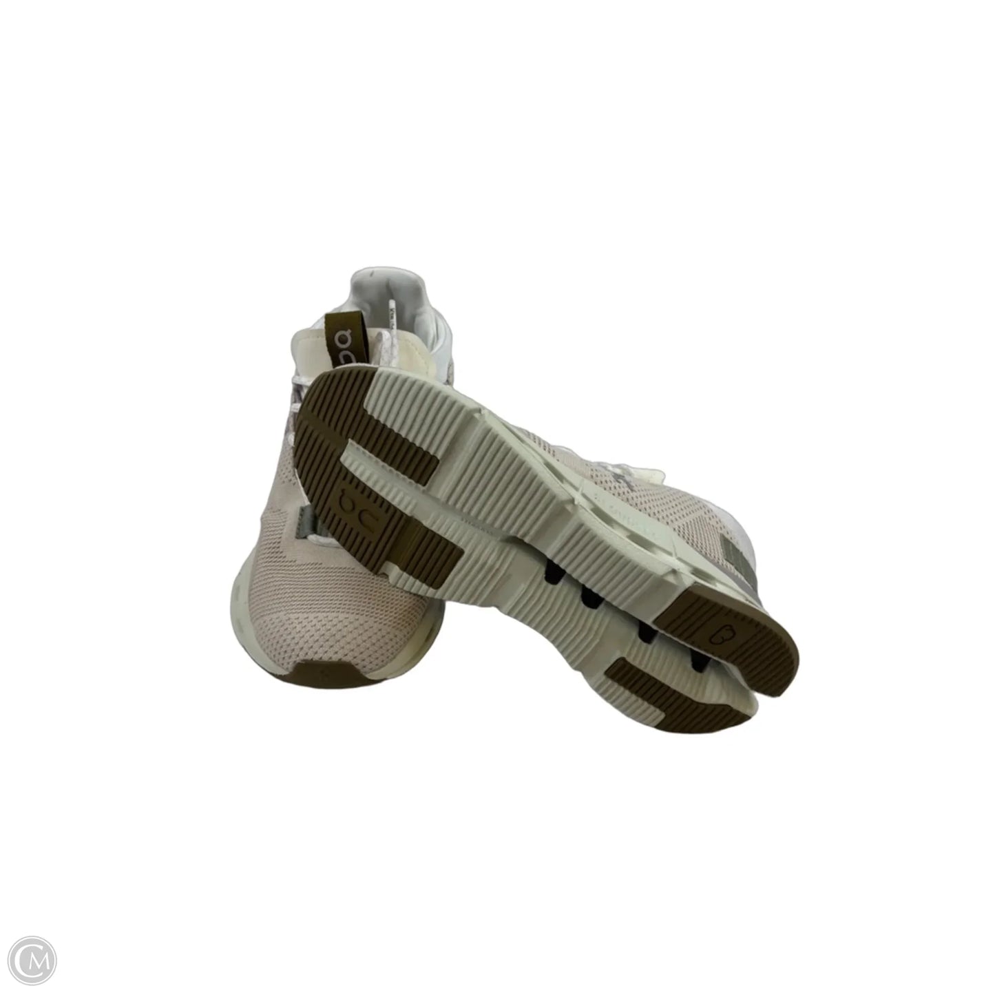 Shoes Athletic By On Cloud In Brown & Green, Size: 6.5