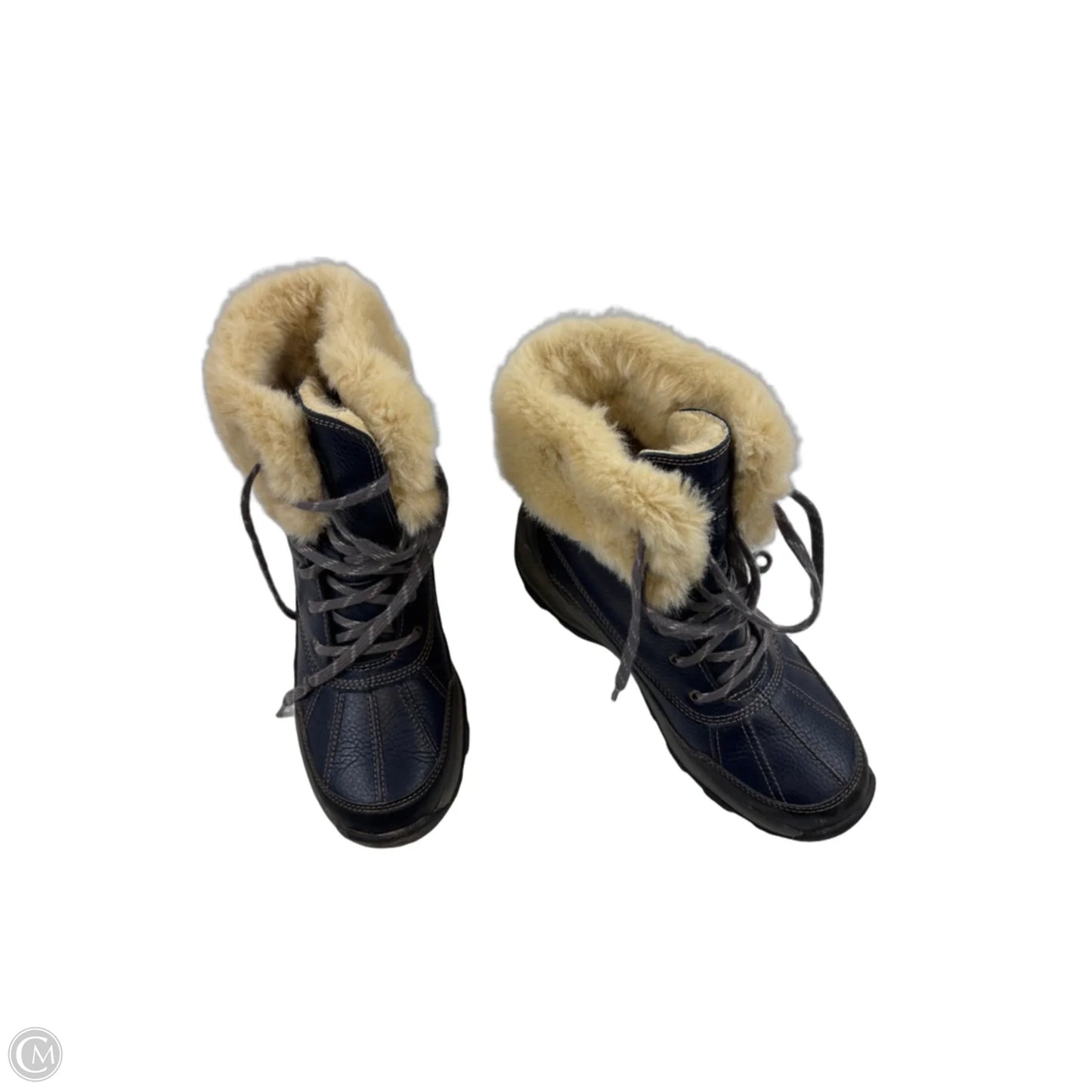 Boots Snow By Clarks In Blue, Size: 7