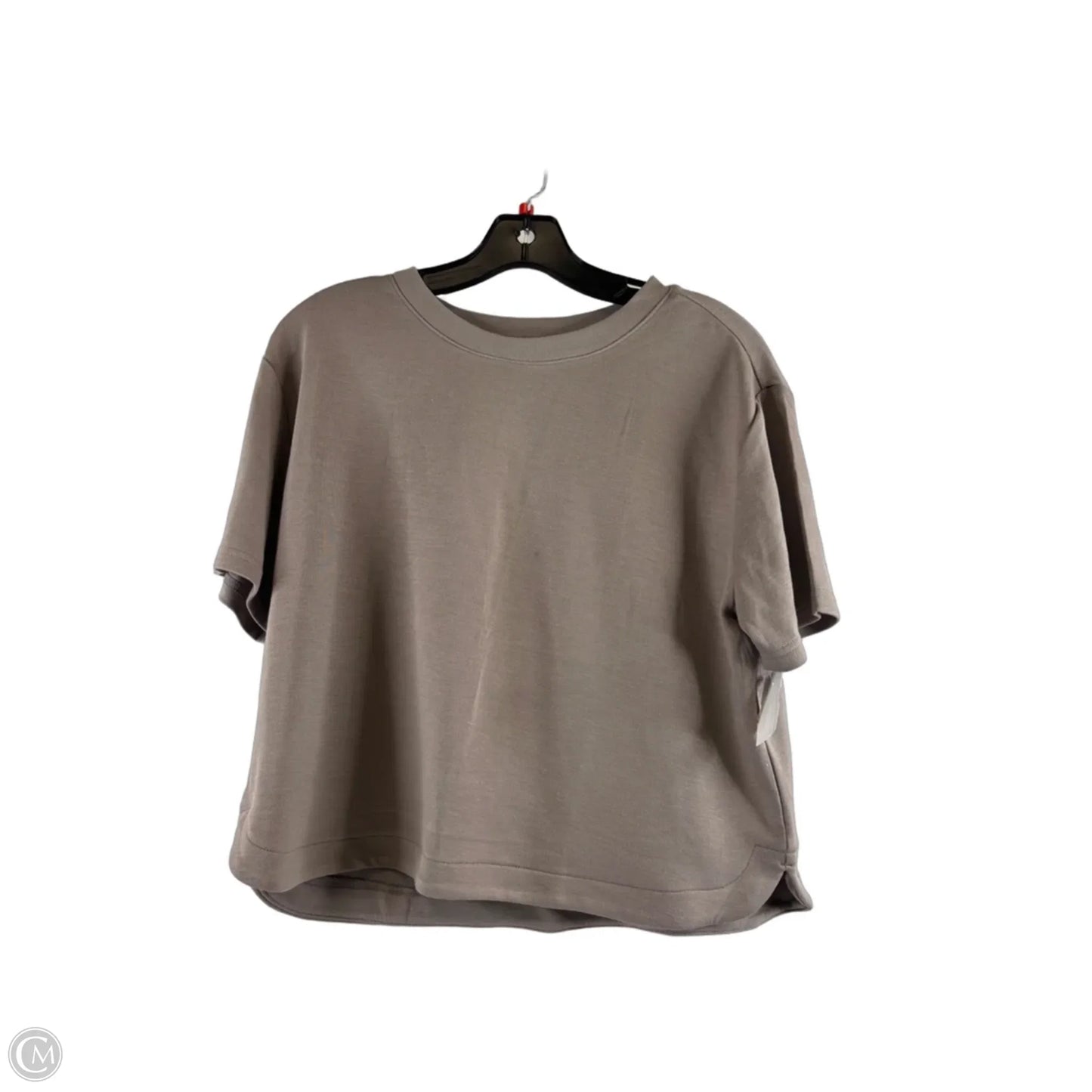 Top Short Sleeve By Lou And Grey In Beige, Size: S