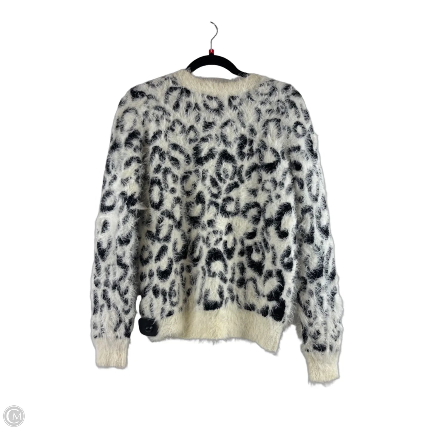 Sweater By Liverpool In Leopard Print, Size: Xs