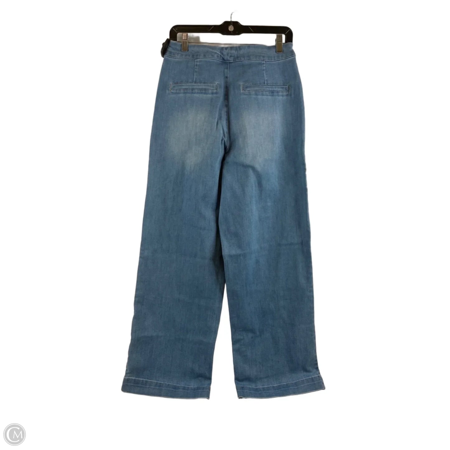 Jeans Wide Leg By Oat In Blue Denim, Size: 8