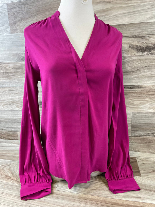 Pink Top Long Sleeve Express, Size S