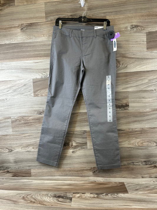 Grey Pants Cropped Old Navy, Size 8