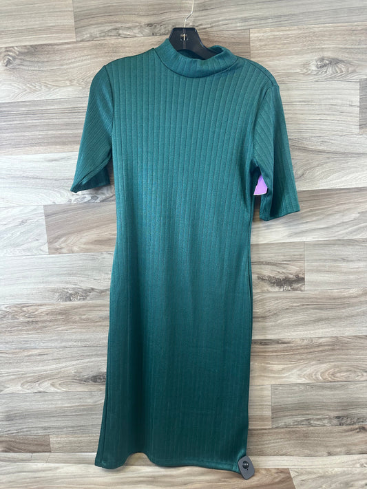 Green Dress Casual Maxi Gap, Size S