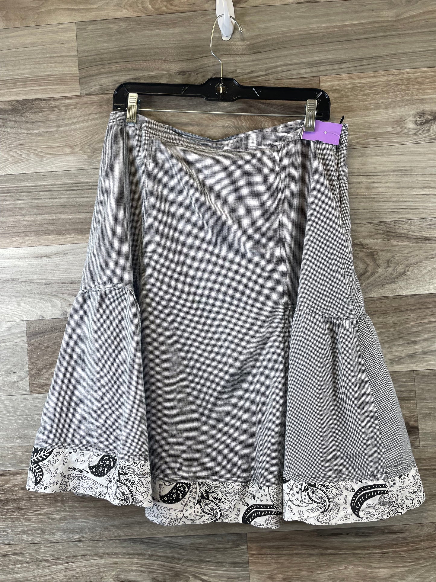Grey Skirt Midi Clothes Mentor, Size 8