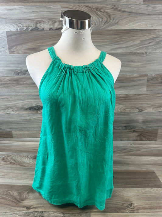 Top Sleeveless By Nicole By Nicole Miller In Green, Size: M