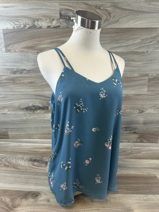 Top Cami By T Tahari In Blue, Size: S