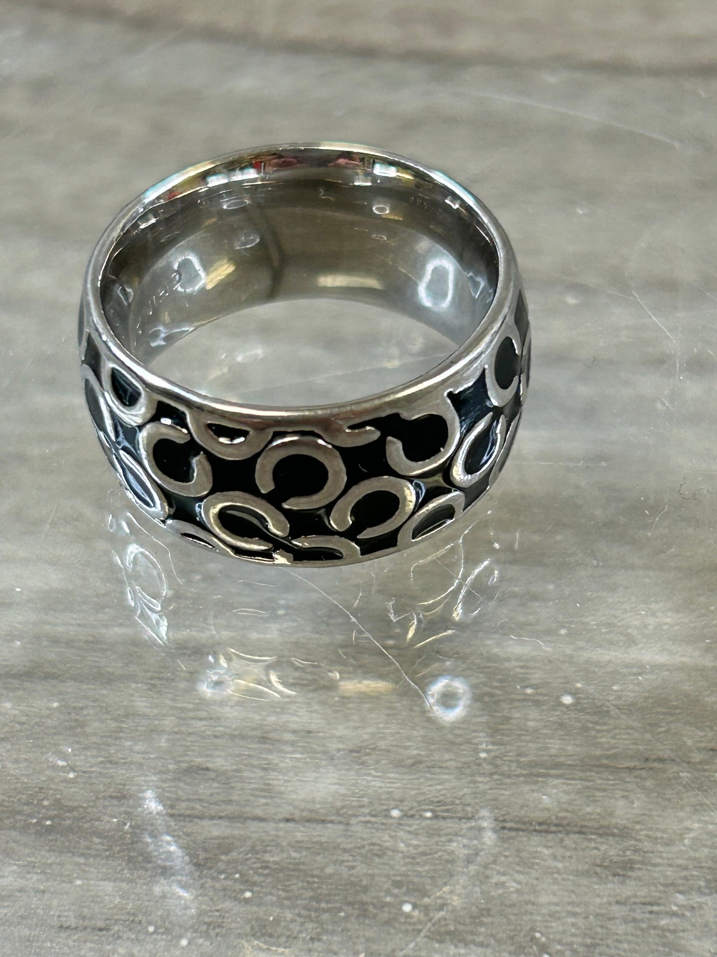 Ring Designer By Coach, Size: 6