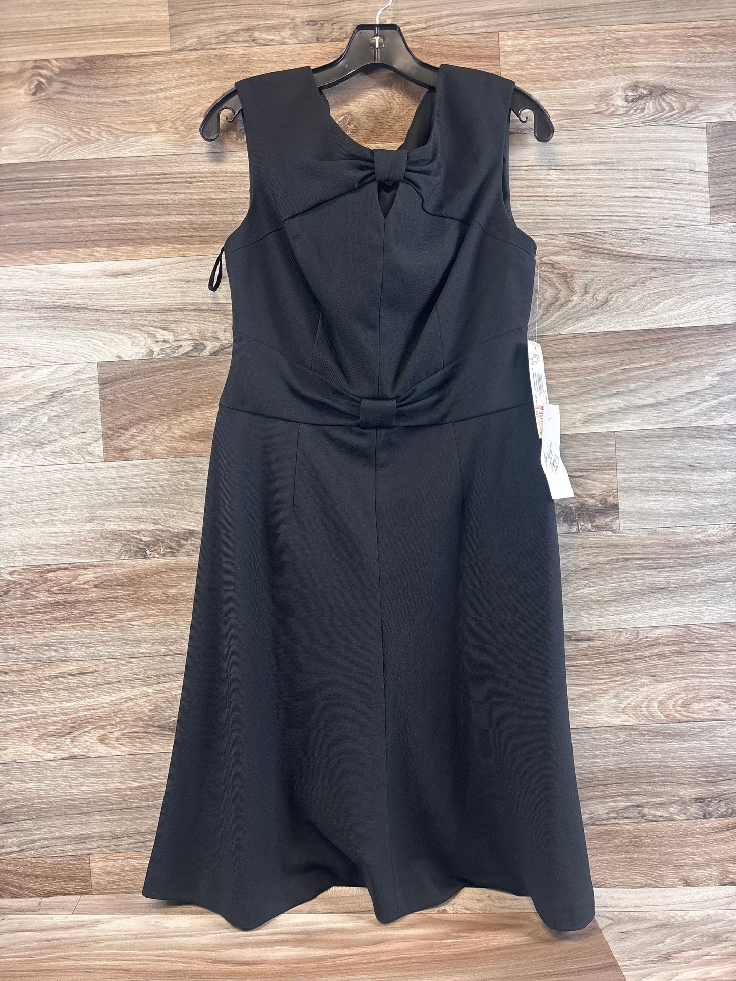 Dress Casual Midi By Clothes Mentor In Black, Size: L